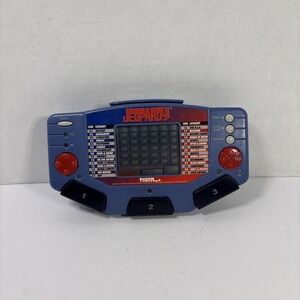 Vintage 1995 Tiger Electronics Jeopardy Handheld Game Console with Cartridge